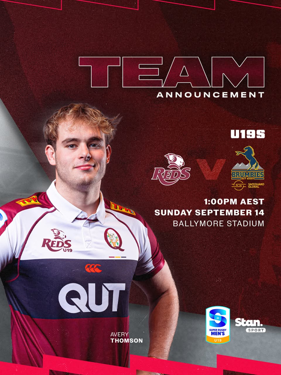 Ryan Heaton named U19 Reds Captain